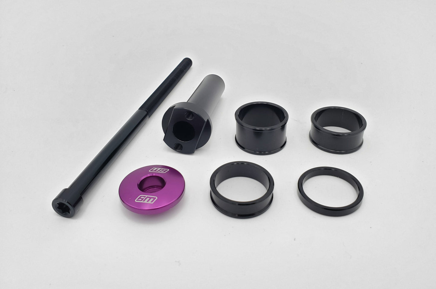 Stem Lock - W9 Fender Adapter Compatible - For forks without a fender mount on lower clamps. (Talaria Sting, Surron, E-Ride, Mantis, etc.)