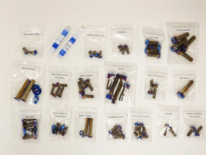 Warp 9 Surron LBX Titanium Chassis Kit