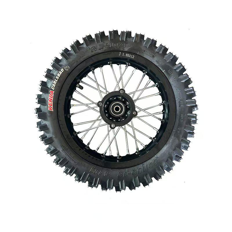 Tuttio Soleil 01 Complete 17/14" PitBike Wheelset.