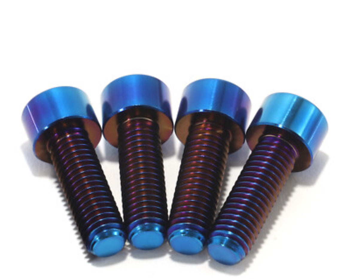 Titanium super 73 pinch bolts(4pc)