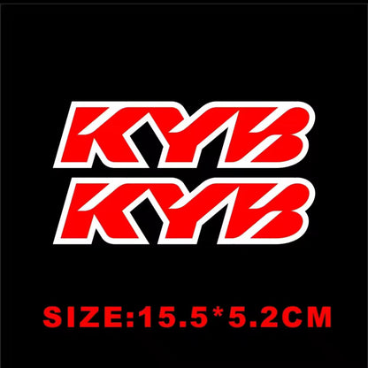 KYB/WP SUSPENSION FORK STICKERS