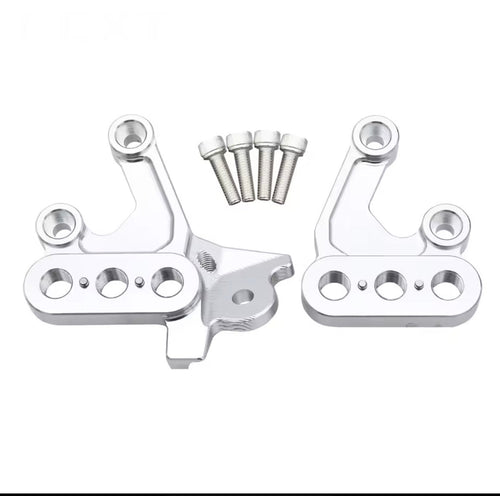 Chrome Peg Mounts + Peg Bracket