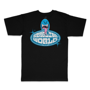StarlineWorld (Black-BlueGuy) Tee