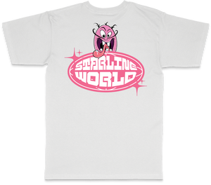 StarlineWorld (White-PinkDude) Tee