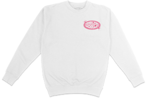StarlineWorld (White-Pink) CREWNECK