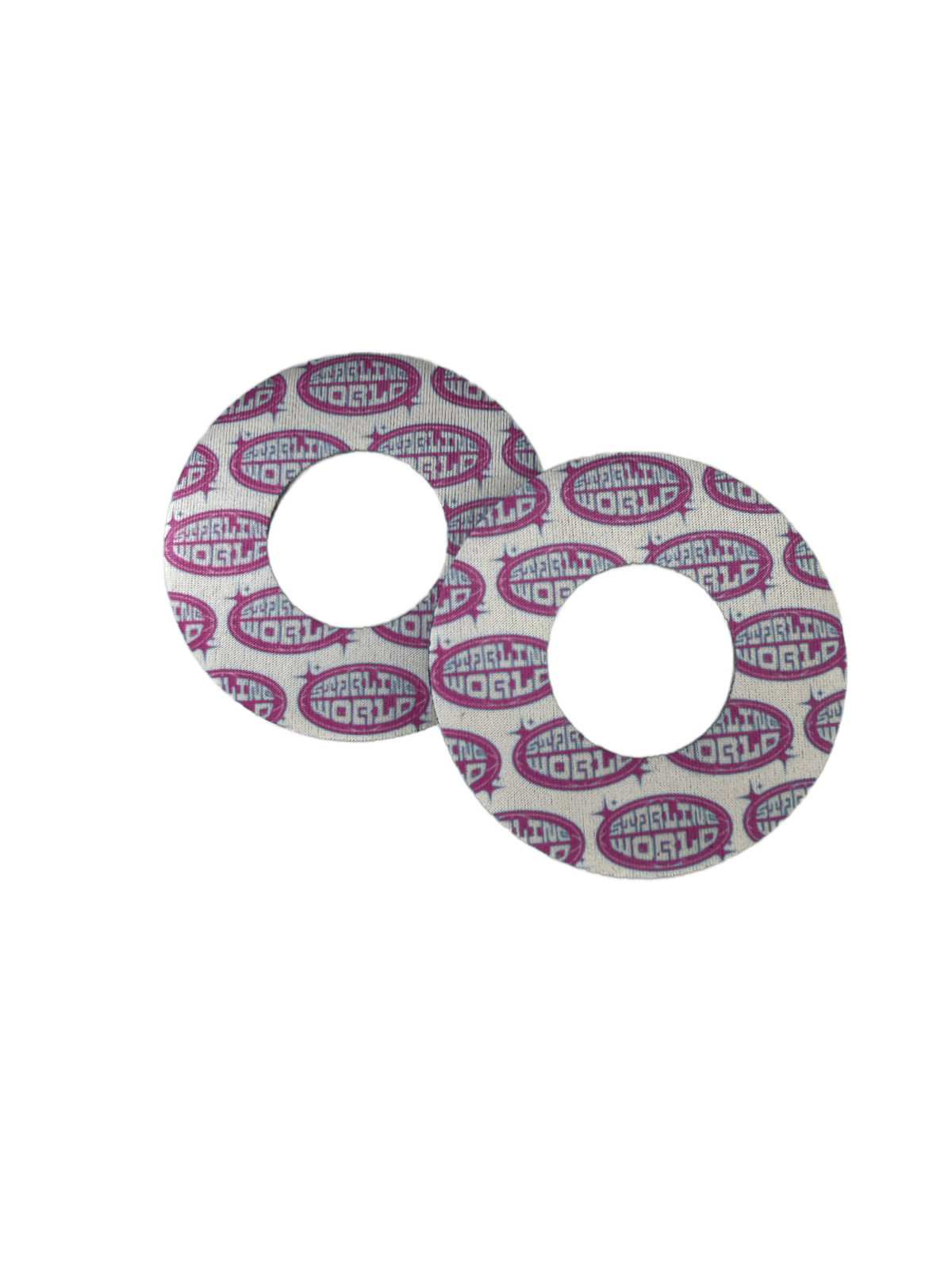 StarlineWorld (White-Pink) Grip Donuts