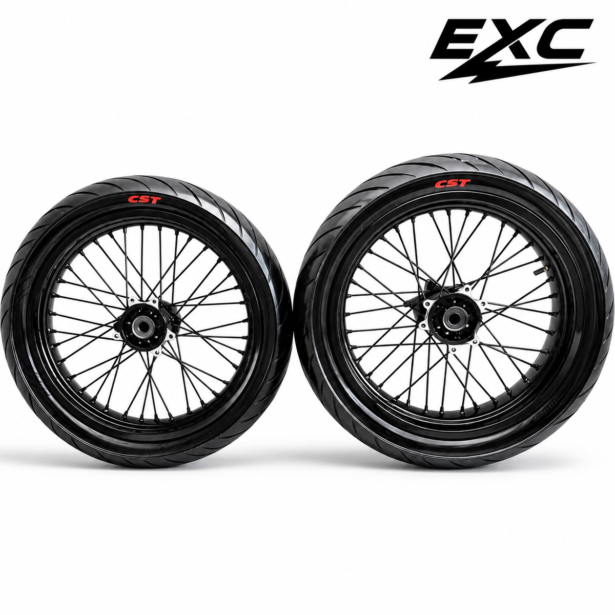 Sur-Ron Ultra Bee 17” Supermoto Wheel & Tire Kit | EXC Designs