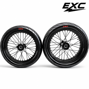 Sur-Ron Ultra Bee 17” Supermoto Wheel & Tire Kit | EXC Designs