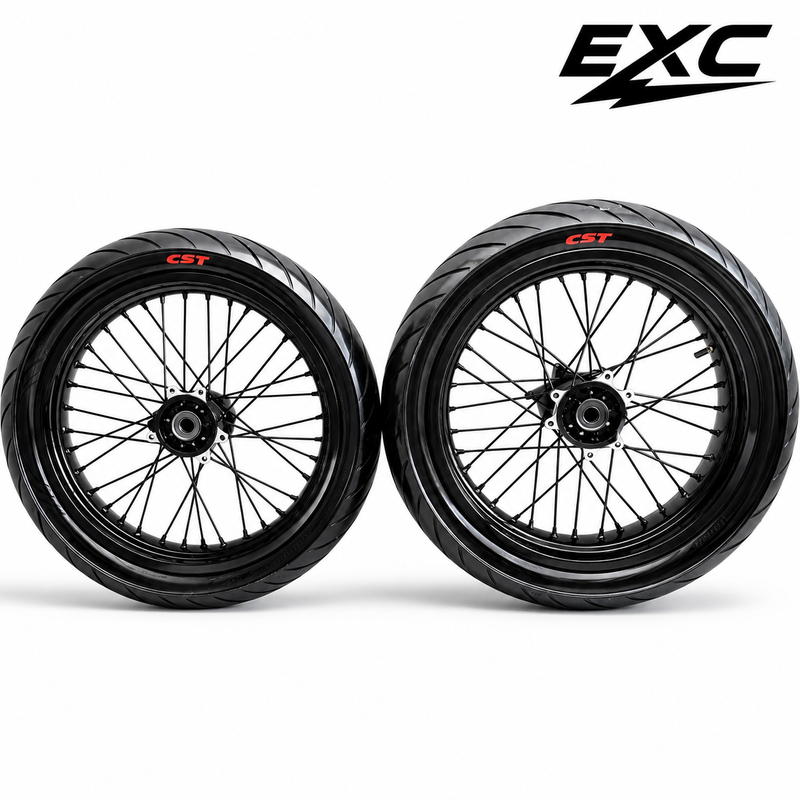 Sur-Ron Ultra Bee 17” Supermoto Wheel & Tire Kit | EXC Designs
